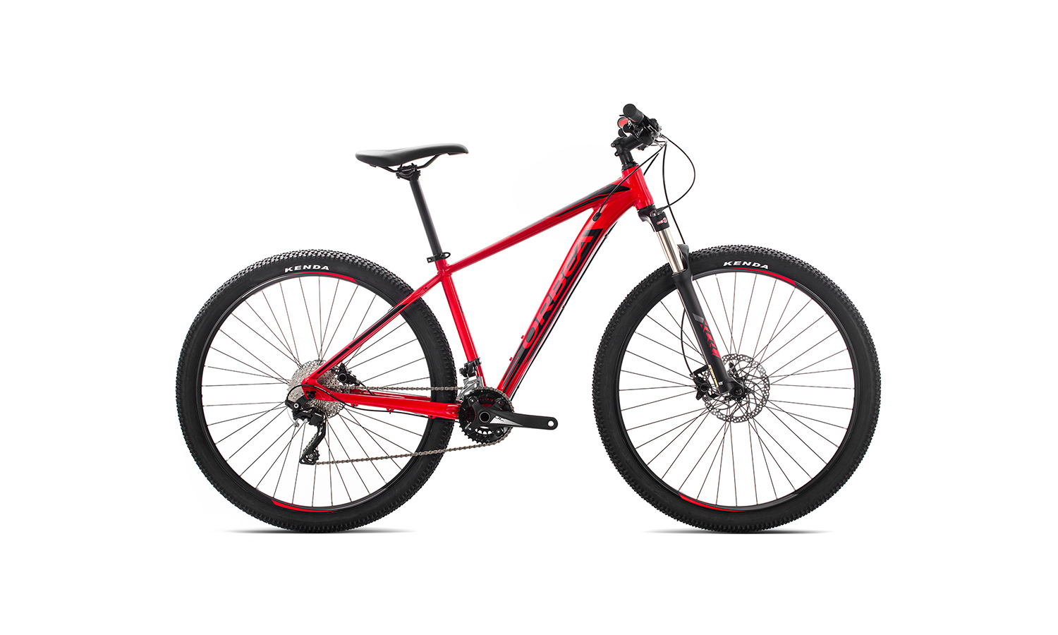 Фотографія Велосипед Orbea MX 27 20 (2019) 2019 Червоно-чорний 
